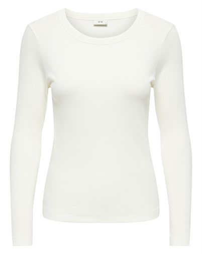 JDY - JDYLucky Langarmshirt - Cloud Dancer